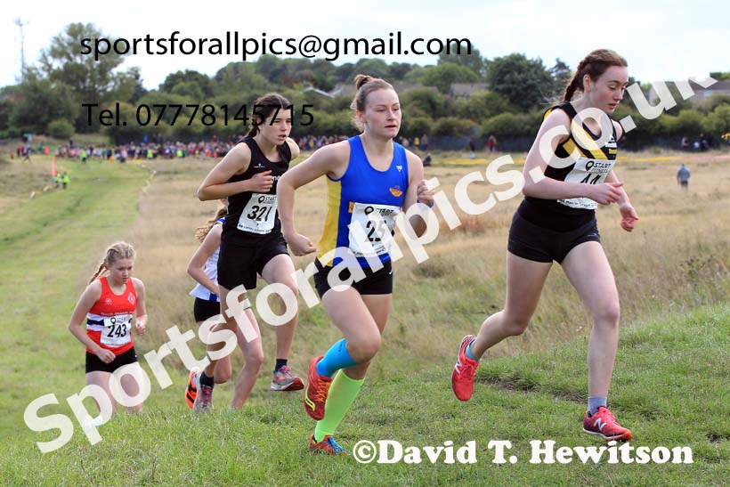 Girls under-15s, 2022 Start Fitness NEHL, Wrekenton. Photo: David T. Hewitson/Sports for All Pics